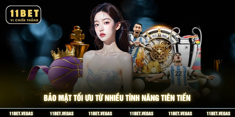 Bảo mật tối ưu từ nhiều tính năng tiên tiến